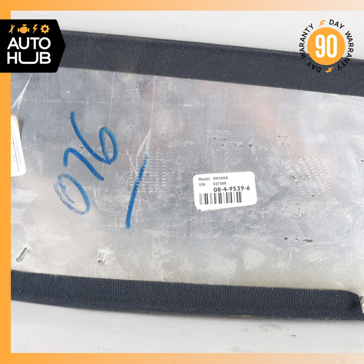03-10 Bentley Continental GT Rear Right Side Door Panel Trim Panel Wood OEM - photo 11
