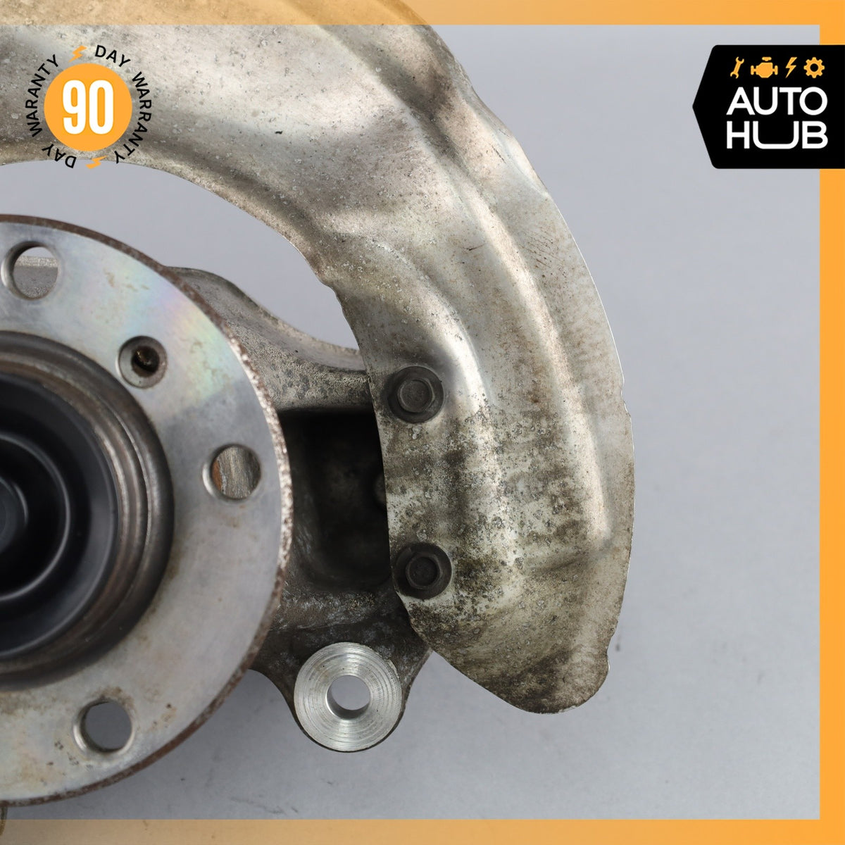 14-20 BMW F32 428i Front Left Side Spindle Knuckle Hub w/ Shield OEM - photo 5