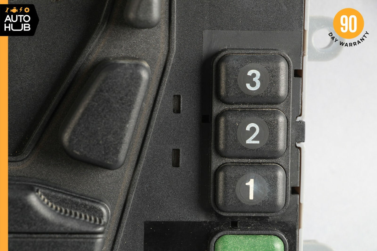 92-99 Mercedes W140 S500 Front Right Passenger Seat Control Adjustment Switch - photo 3