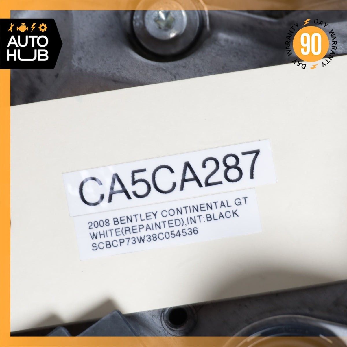 08-13 Bentley Continental GT GTC Speed 6.0L W12 Engine Motor Assembly OEM 87k - photo 24