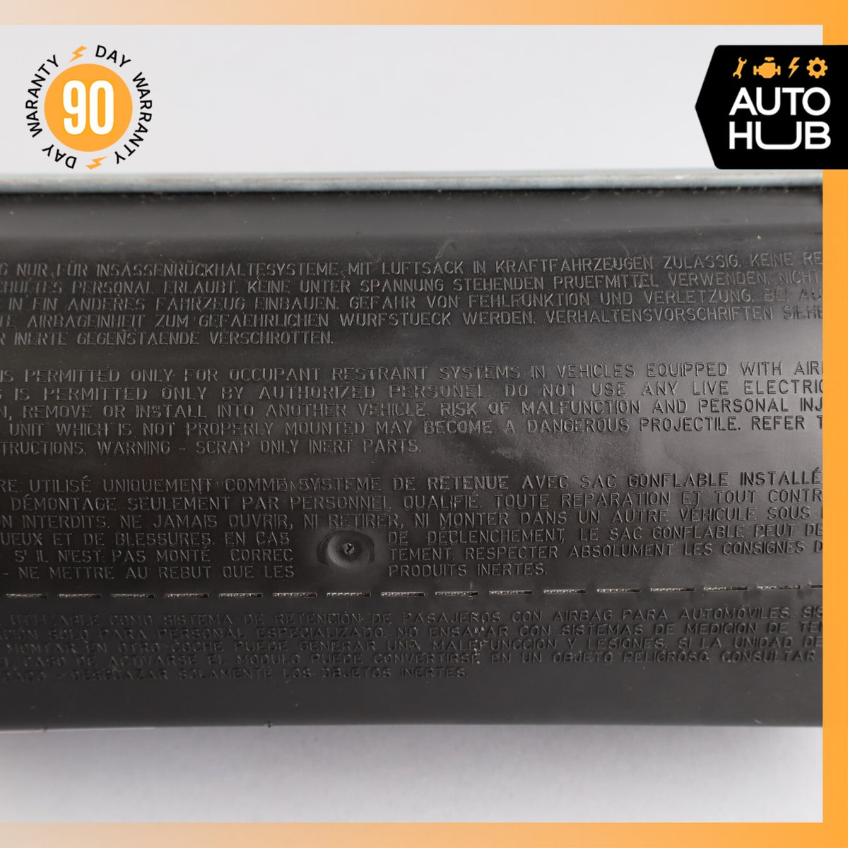 03-12 Mercedes R230 SL500 SL55 AMG Passenger Side Dash Airbag Air Bag OEM - photo 8