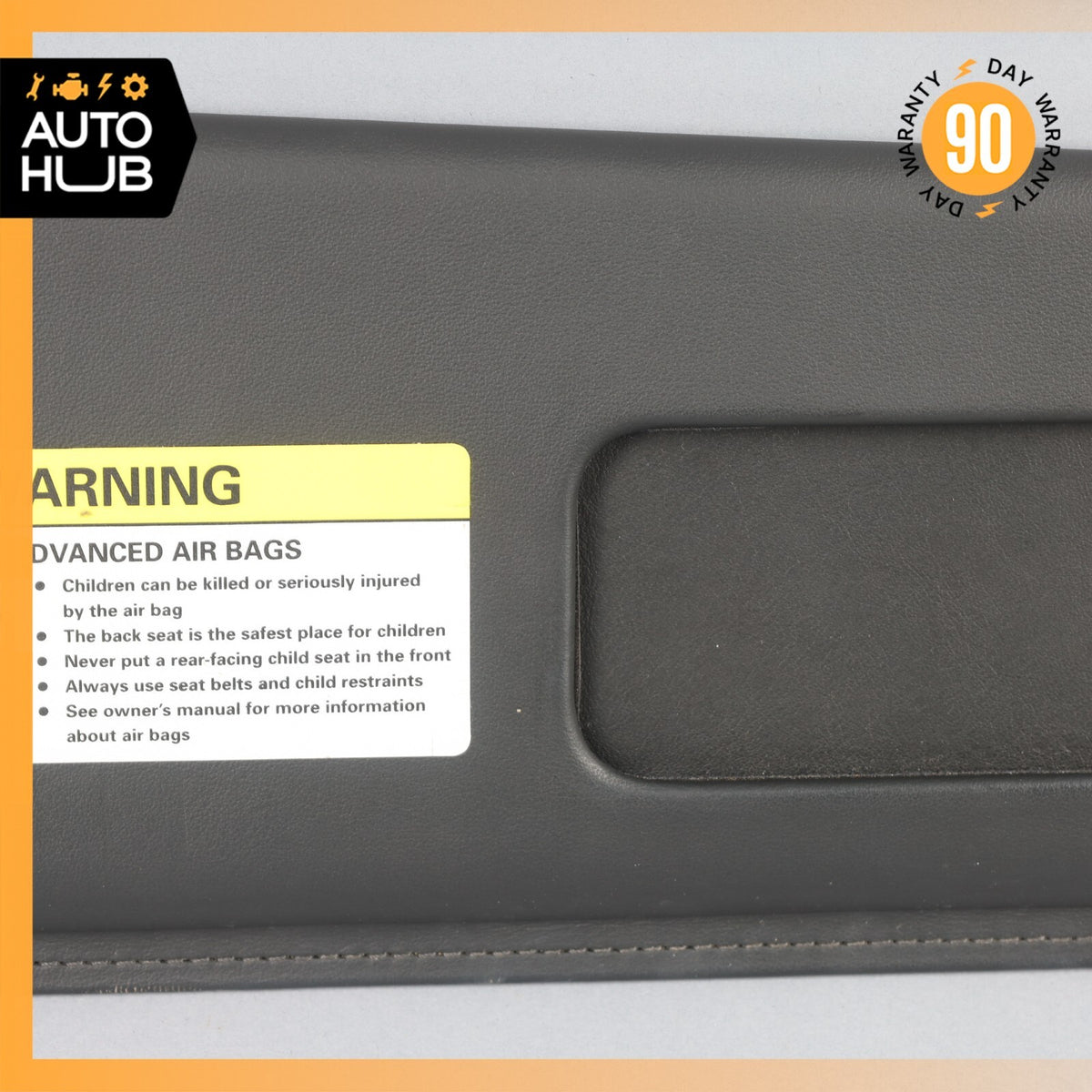 03-18 Bentley Continental GTC GT Right Side Sun Visor Shade Sunvisor OEM 59k - photo 4
