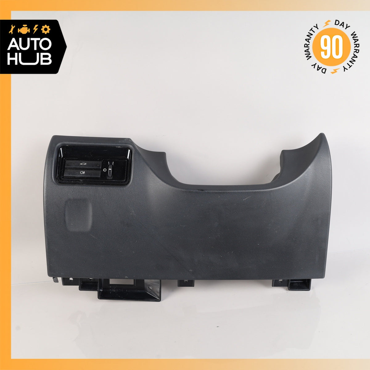 14-24 Jaguar X152 F-Type Front Left Under Dash Lower Knee Panel Black OEM - photo 1