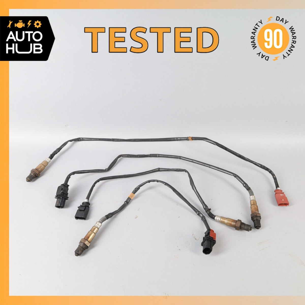 11-18 Porsche Cayenne 958 3.6L Oxygen O2 Sensor Lambda Set of 4 OEM - photo 1