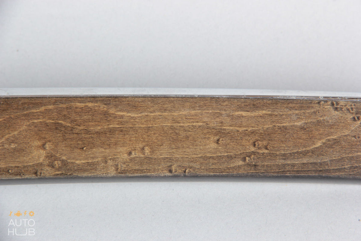 03-09 Mercedes W211 E350 E500 Dashboard Dash Left Molding Trim Wood OEM - photo 3