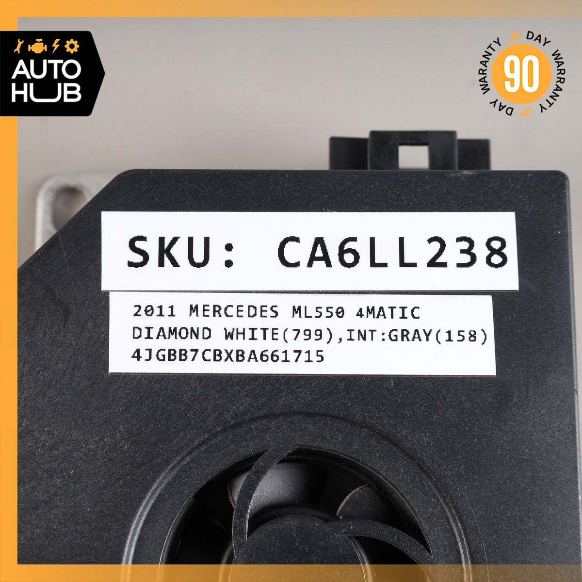 08-18 Mercedes W164 ML350 E350 R350 Subwoofer Amp Amplifier Harman Becker OEM - photo 9