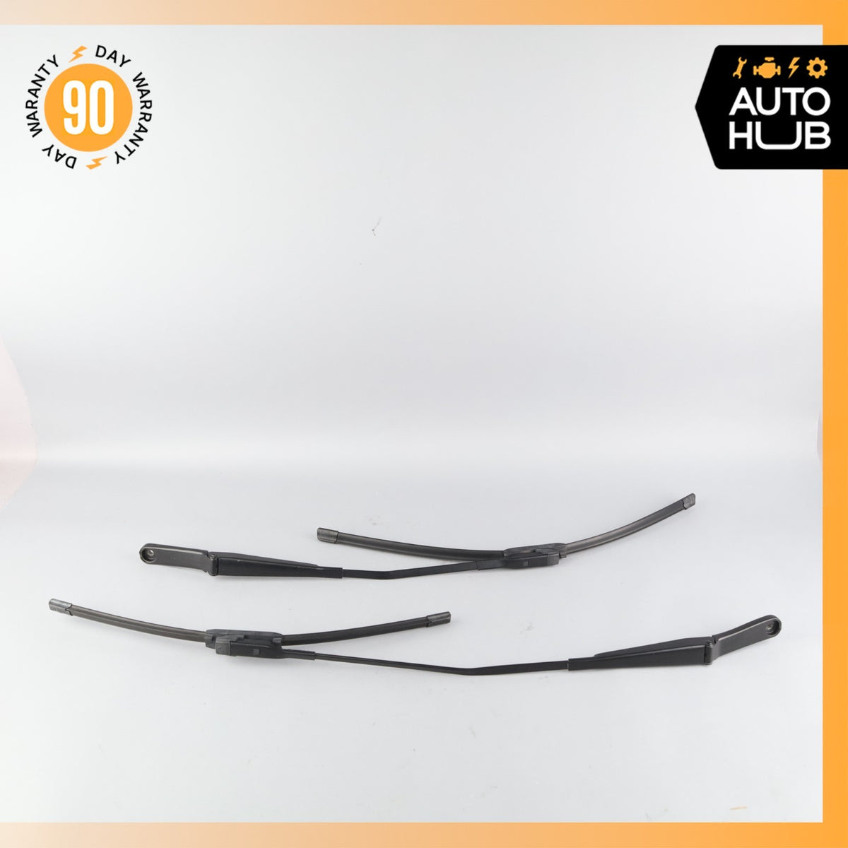 Audi C7 S6 Windshield Wiper Arm w/ Blade Set 4G1955408C OEM - photo 1