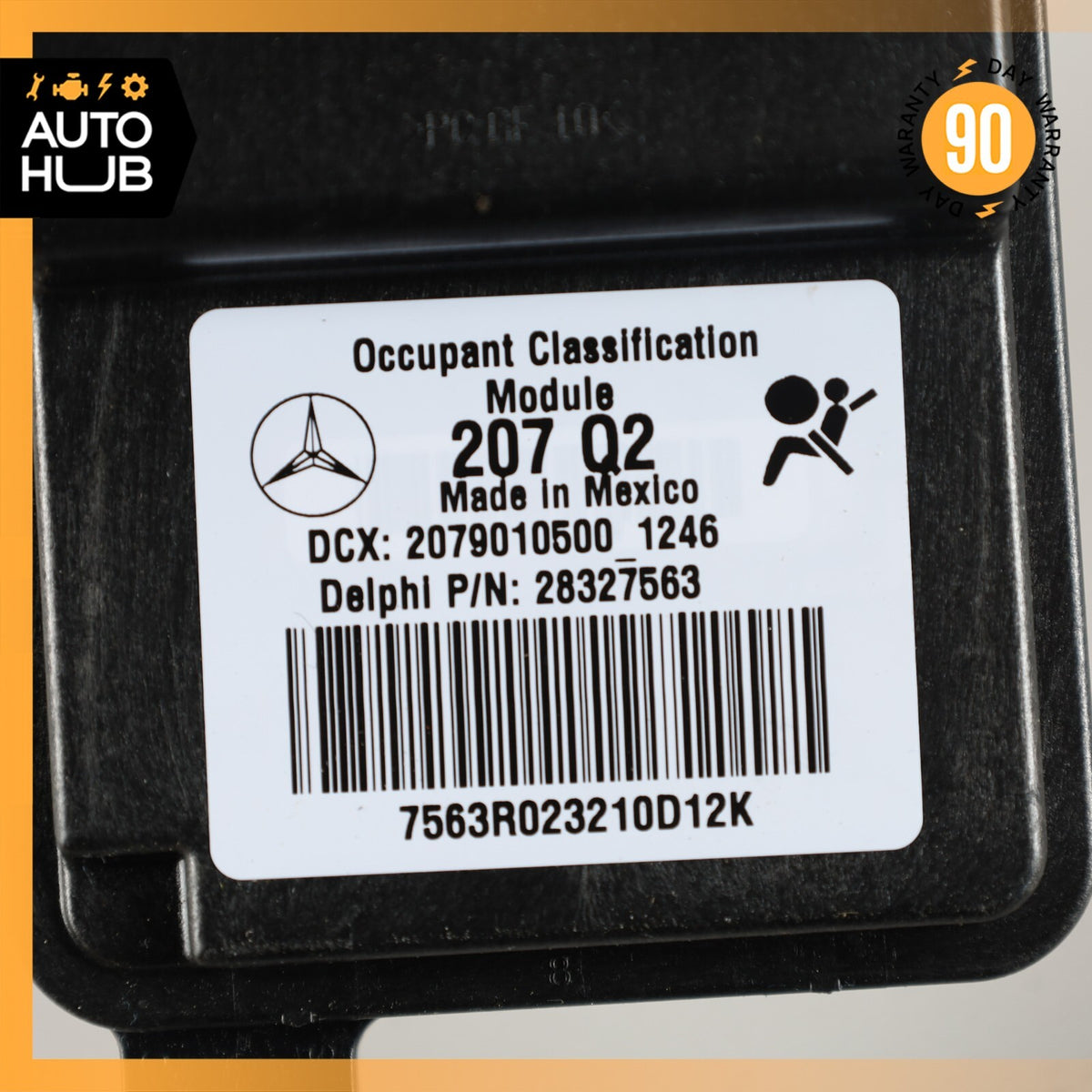 10-14 Mercedes W207 E350 C250 C300 Seat Occupancy Sensor Mat SRS Module OEM - photo 5