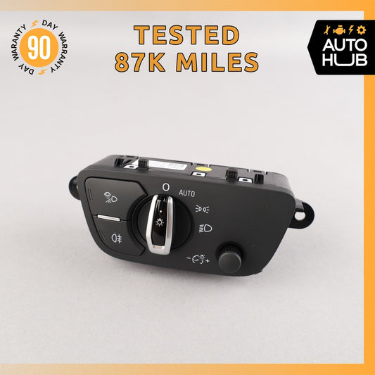 Audi 4M Q7 A4 S5 Headlight Fog Light Switch Control Module OEM 87k - photo 1
