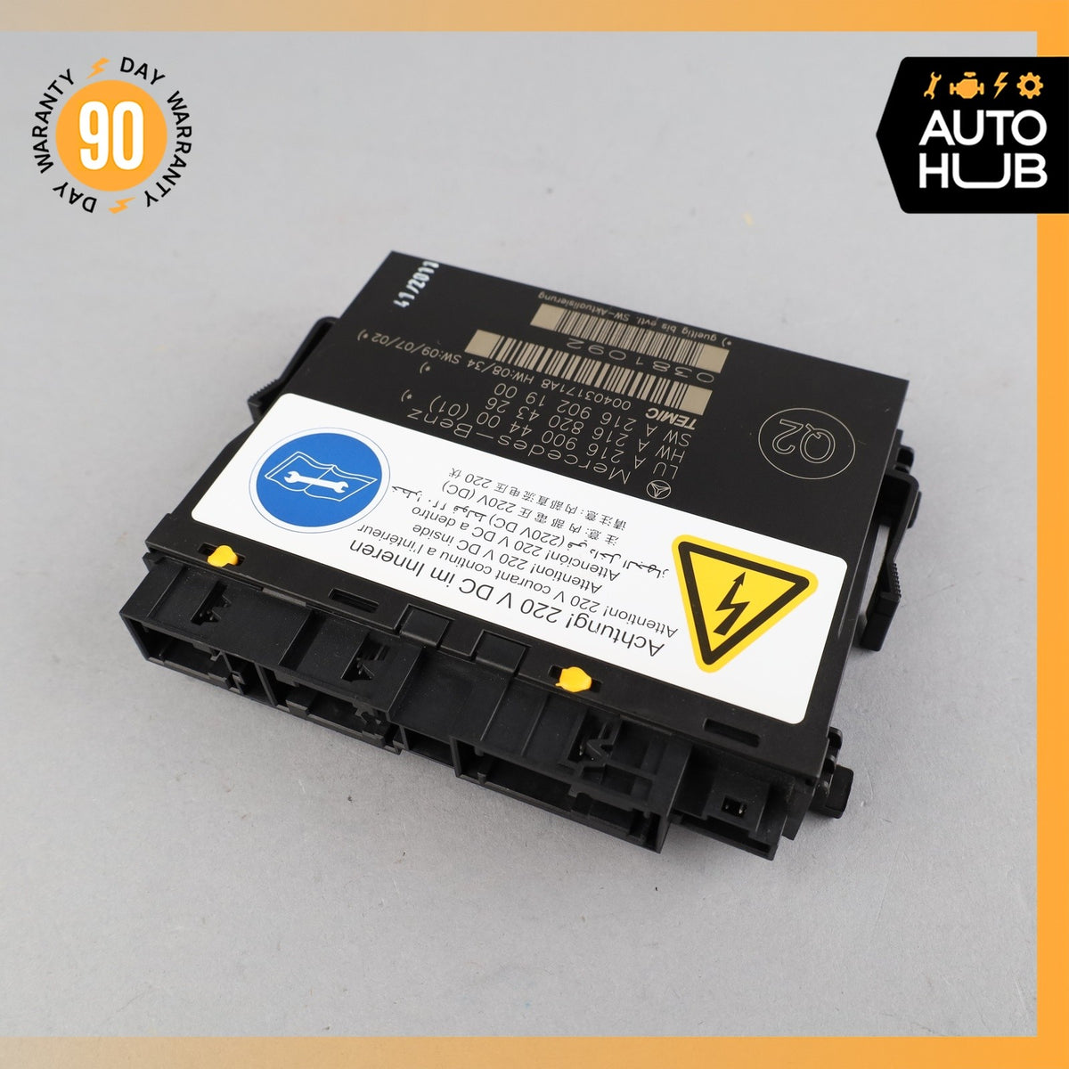 10-14 Mercedes W221 S600 Front Left or Right Seat Contour Control Module OEM - photo 1