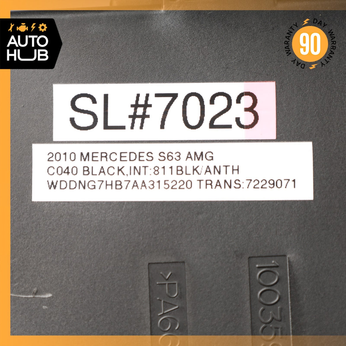 07-13 Mercedes W221 S63 AMG S400 Rear Right or Left Side Door Control Module OEM - photo 9