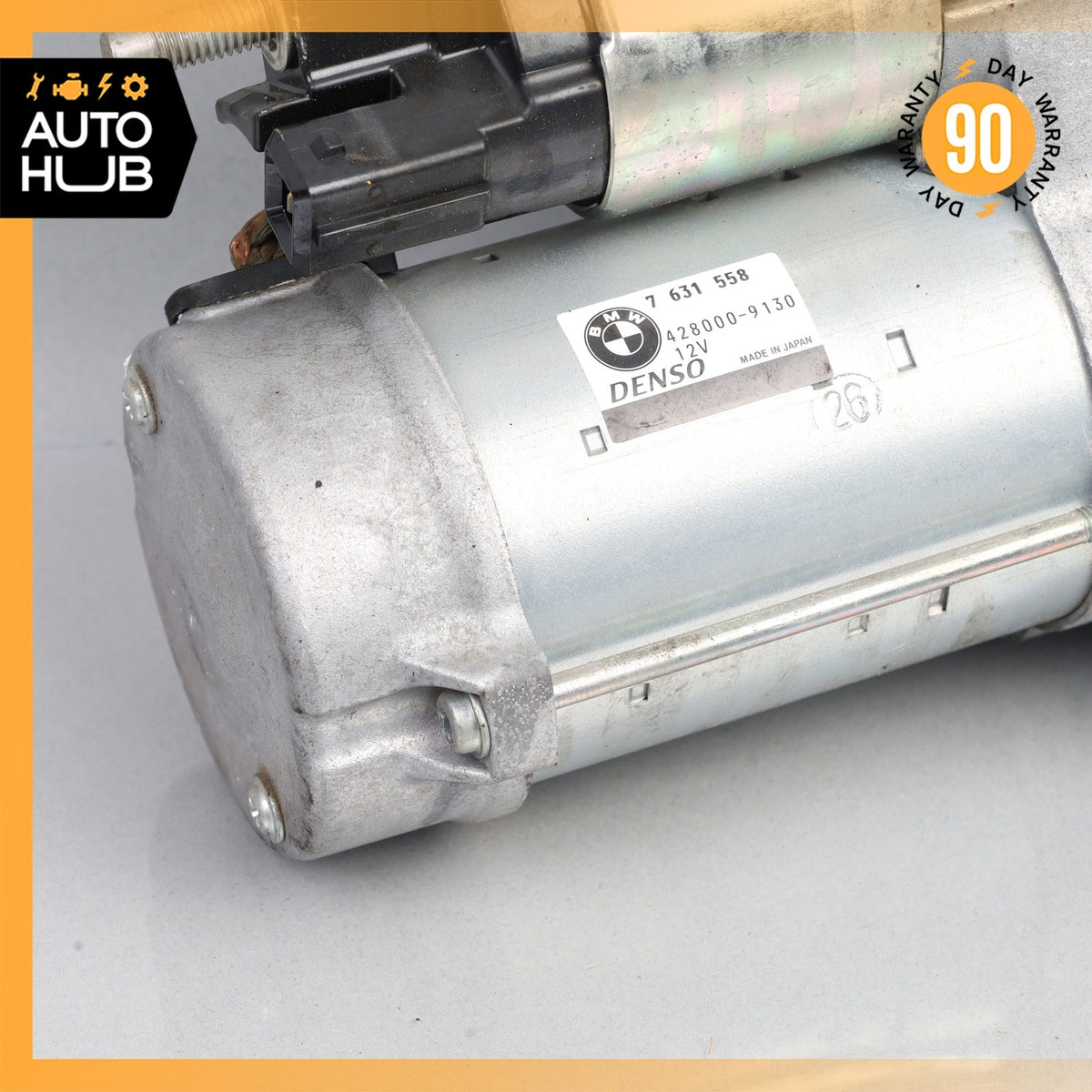 BMW F01 740i X3 X5 X6 Engine Motor Starter 12417631558 OEM - photo 3