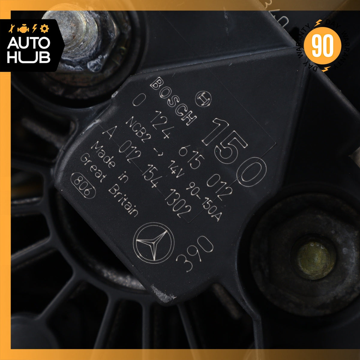 02-06 Mercedes W211 E320 CLK430 CLK55 AMG Generator Alternator 0121541302 OEM - photo 6