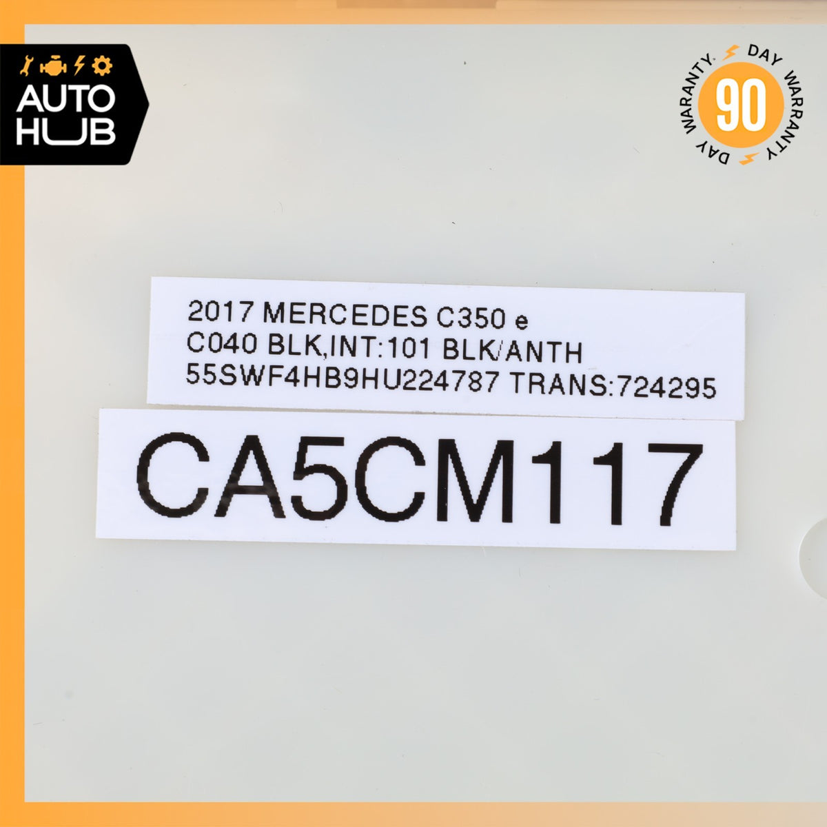 Mercedes W205 C350e Keyless Go Entry Control Module 2229004213 OEM - photo 6