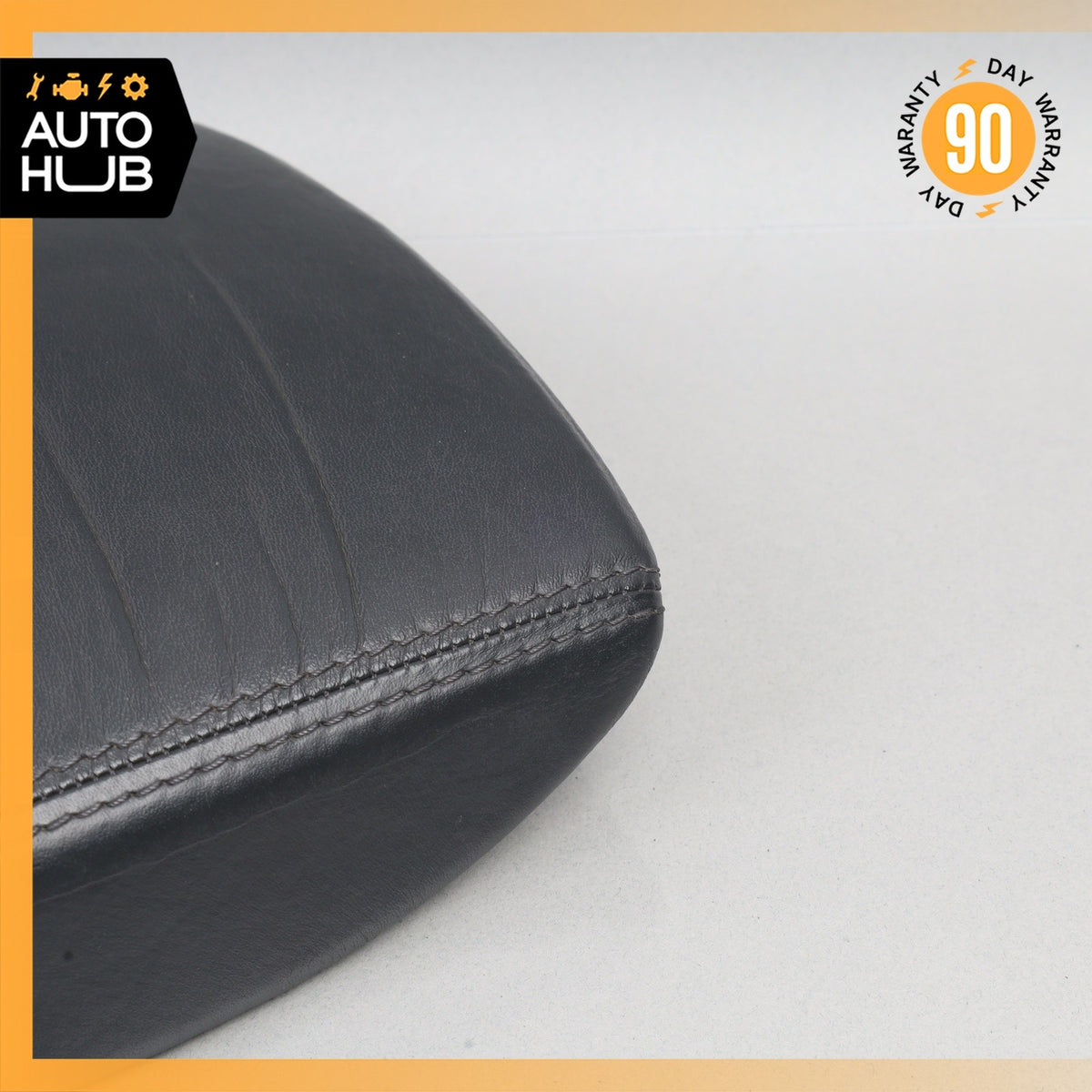 00-02 Mercedes W220 S600 S430 Center Console Armrest Arm Rest Black OEM - photo 5
