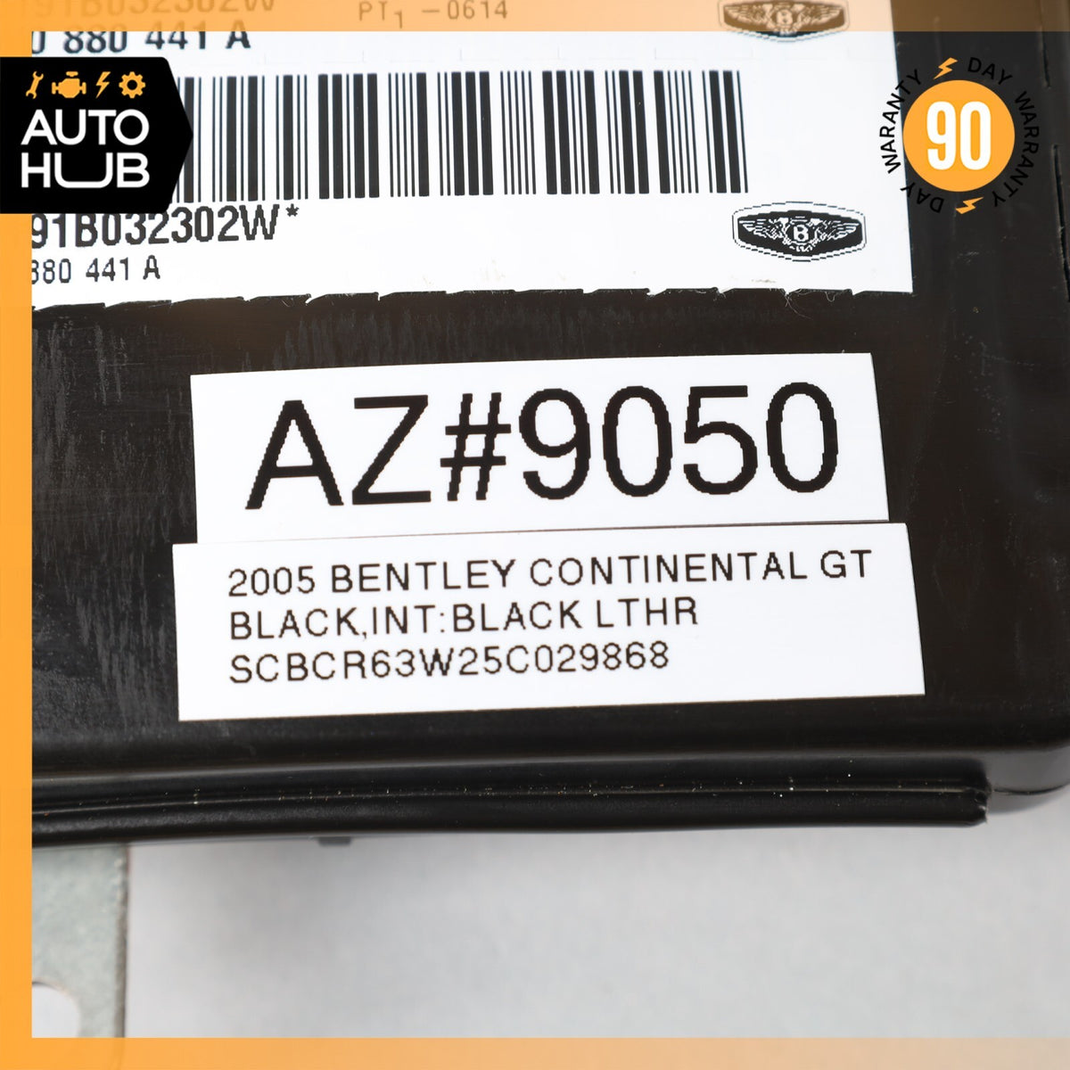 03-10 Bentley Continental GT GTC Front Left Driver Side Seat Airbag SRS OEM - photo 10