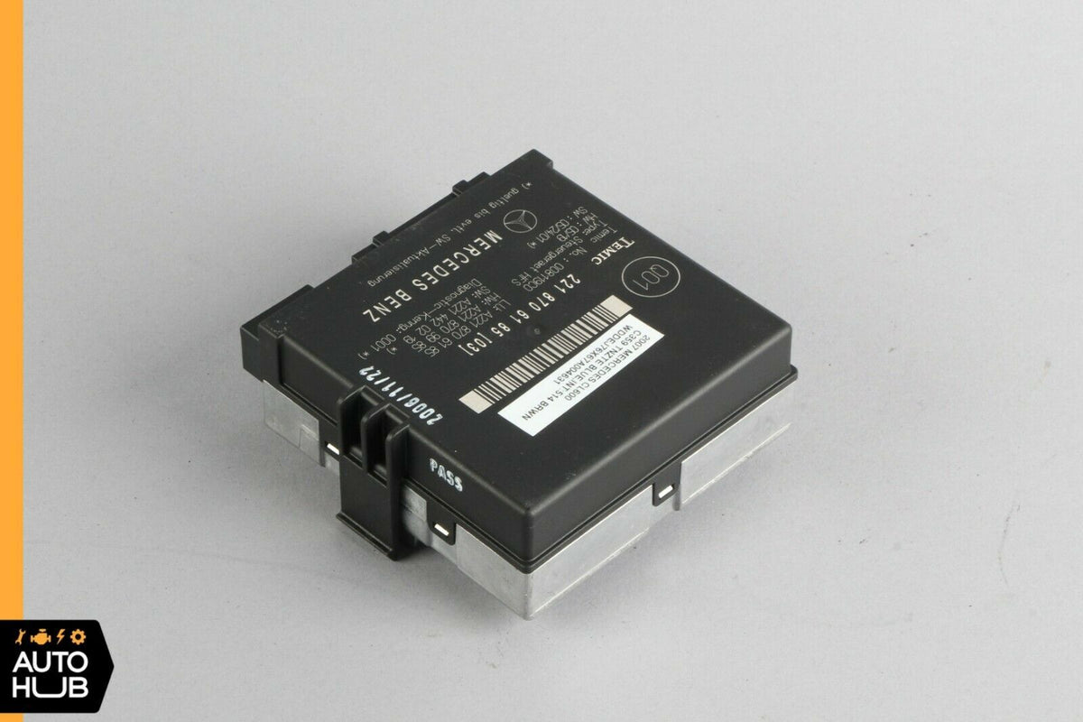 07-09 Mercedes W216 CL600 S550 Trunk Release Remote Open Close Module Unit OEM - photo 4