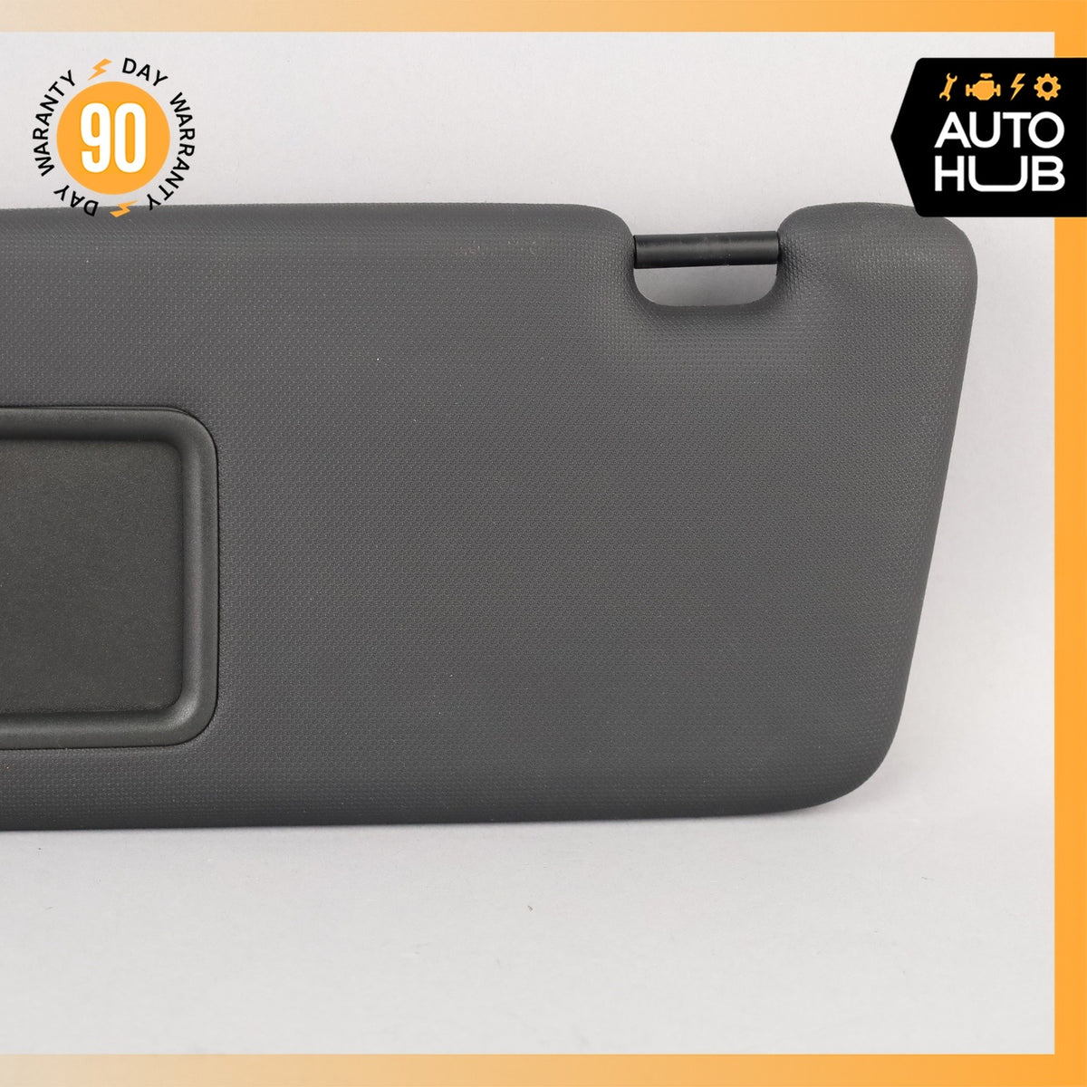 13-17 Audi 8R Q5 Left Driver Sunvisor Sun Visor Black OEM 74k - photo 8