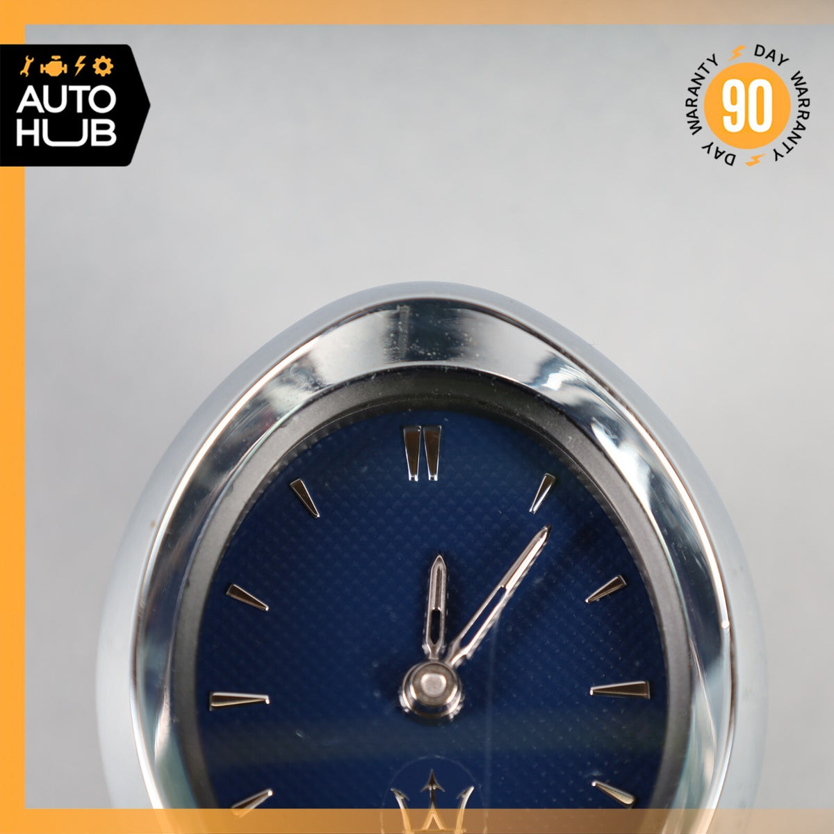 14-16 Maserati Quattroporte M156 Center Dashboard Analog Clock 670011361 OEM - photo 3