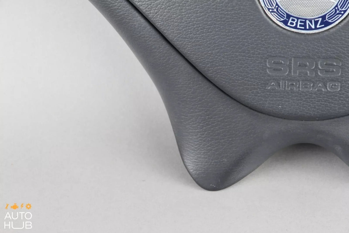 01-04 Mercedes R170 SLK320 SL500 Driver Steering Wheel Air Bag Airbag Black OEM - photo 6