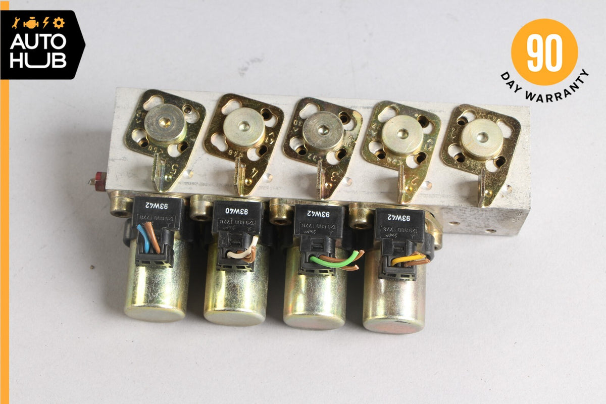 90-02 Mercedes R129 SL500 300SL Right Top Hydraulic Valve Block Solenoid OEM - photo 5