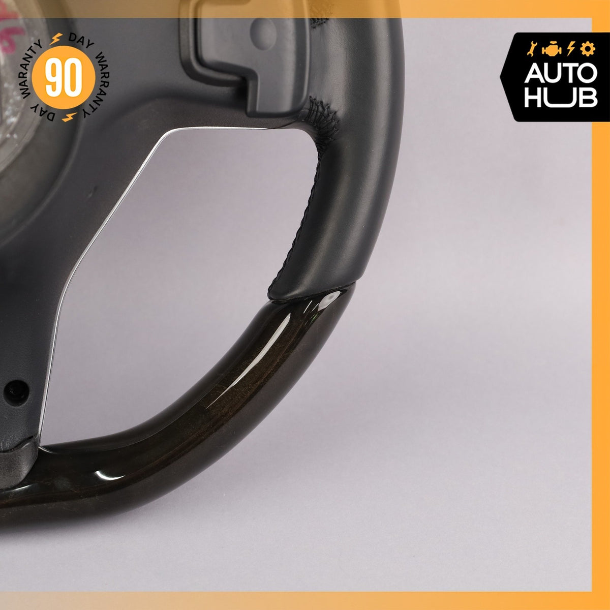 12-18 Mercedes R231 SL400 SL550 Steering Wheel Flat Bottom w/Paddle Shifters OEM - photo 15