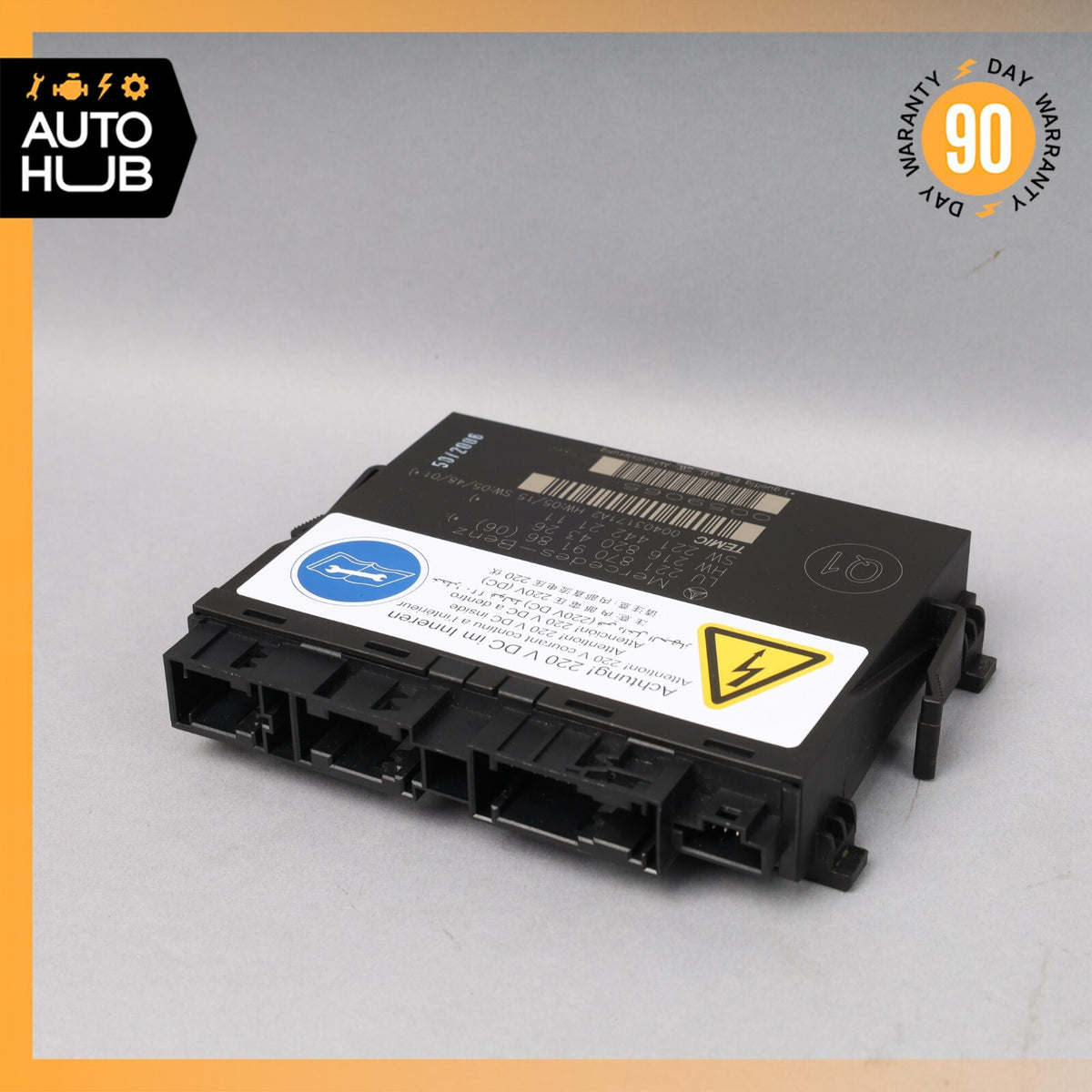 07-10 Mercedes W216 CL550 Front Left or Right Seat Contour Control Module OEM - photo 2
