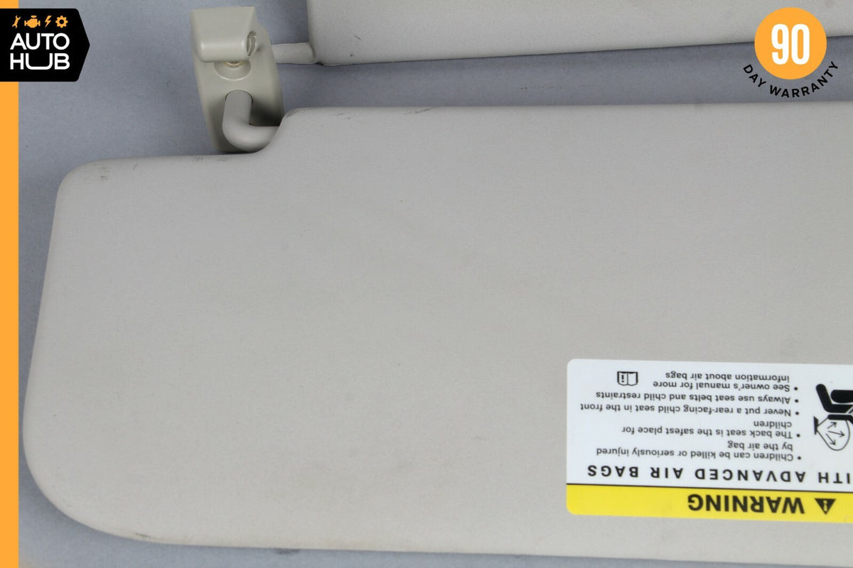 06-12 Mercedes X164 GL450 ML550 ML450 Sun Visor Sunvisor Right Side Gray OEM - photo 8