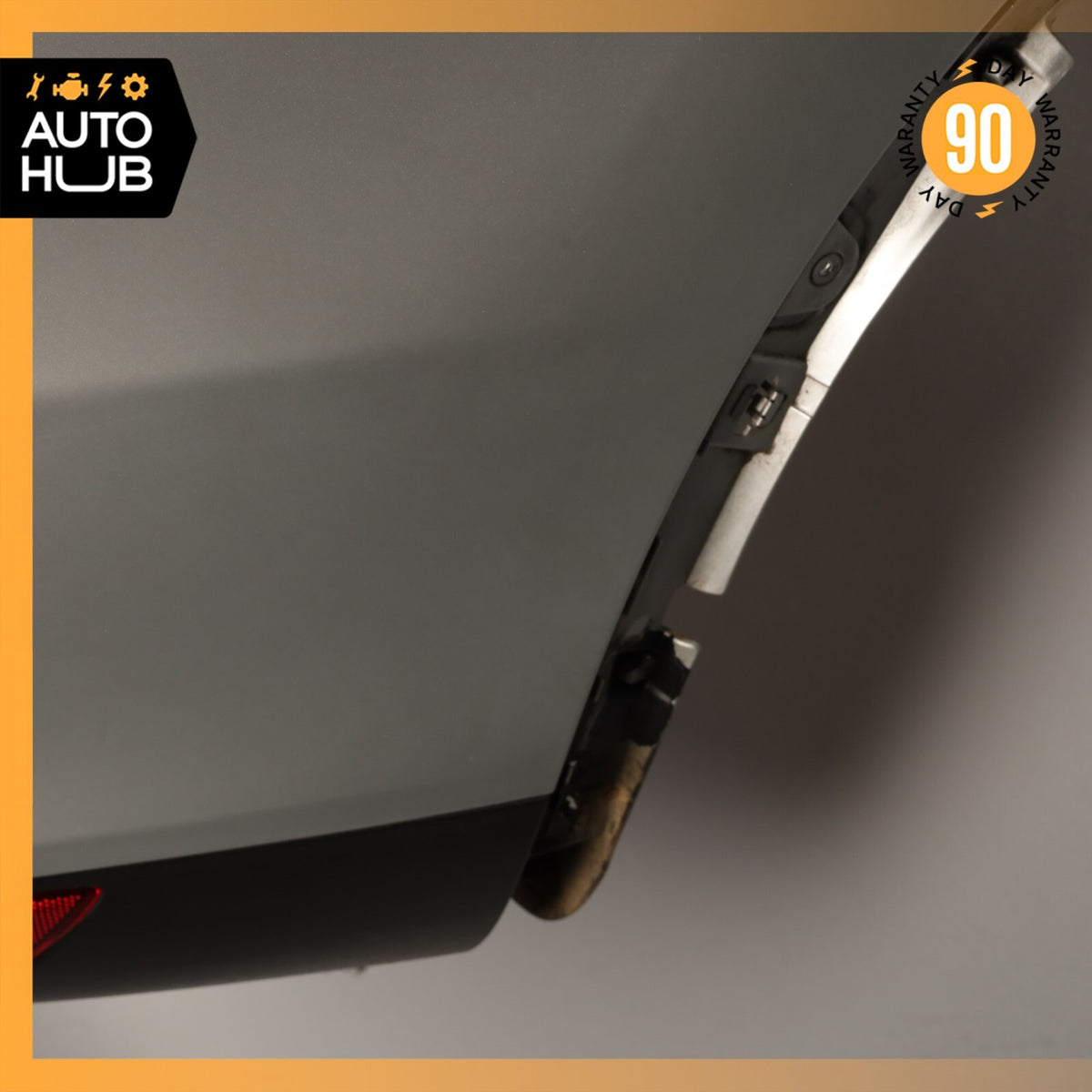 11-14 Porsche Cayenne 958 S Rear Bumper Cover Assembly Silver OEM - photo 15
