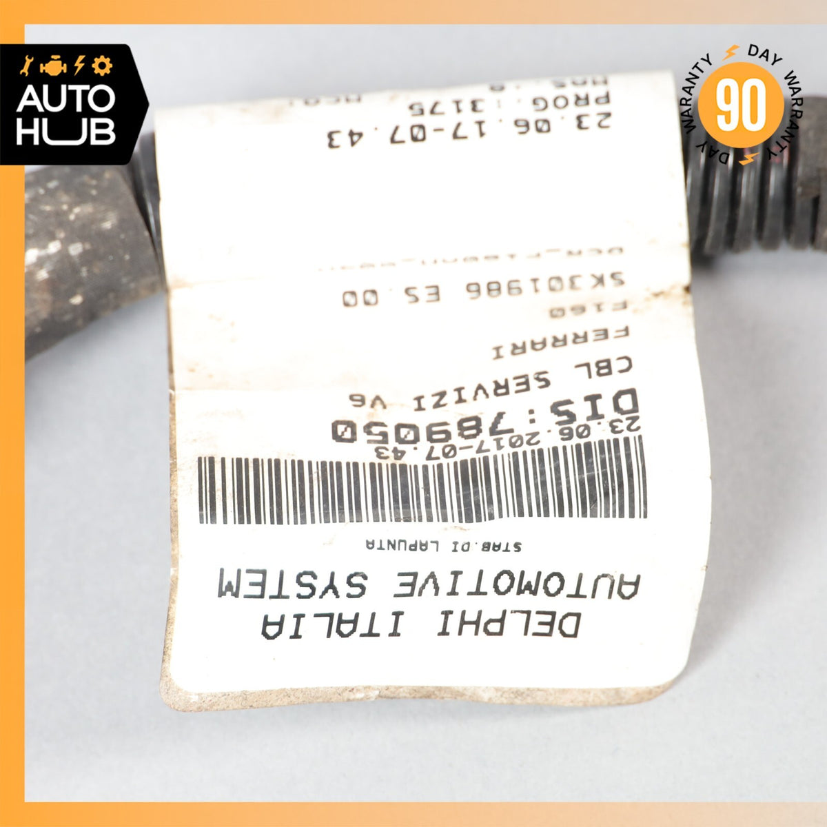 18-24 Maserati Quattroporte M156 SQ4 Starter Alternator Wire Wiring Harness OEM - photo 23