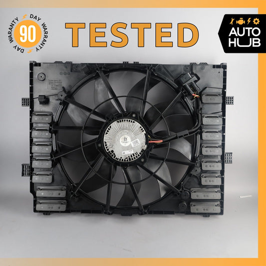 11-18 Porsche Cayenne 958 / Touareg Hybrid Engine Cooling Fan Motor Assembly OEM - photo 1