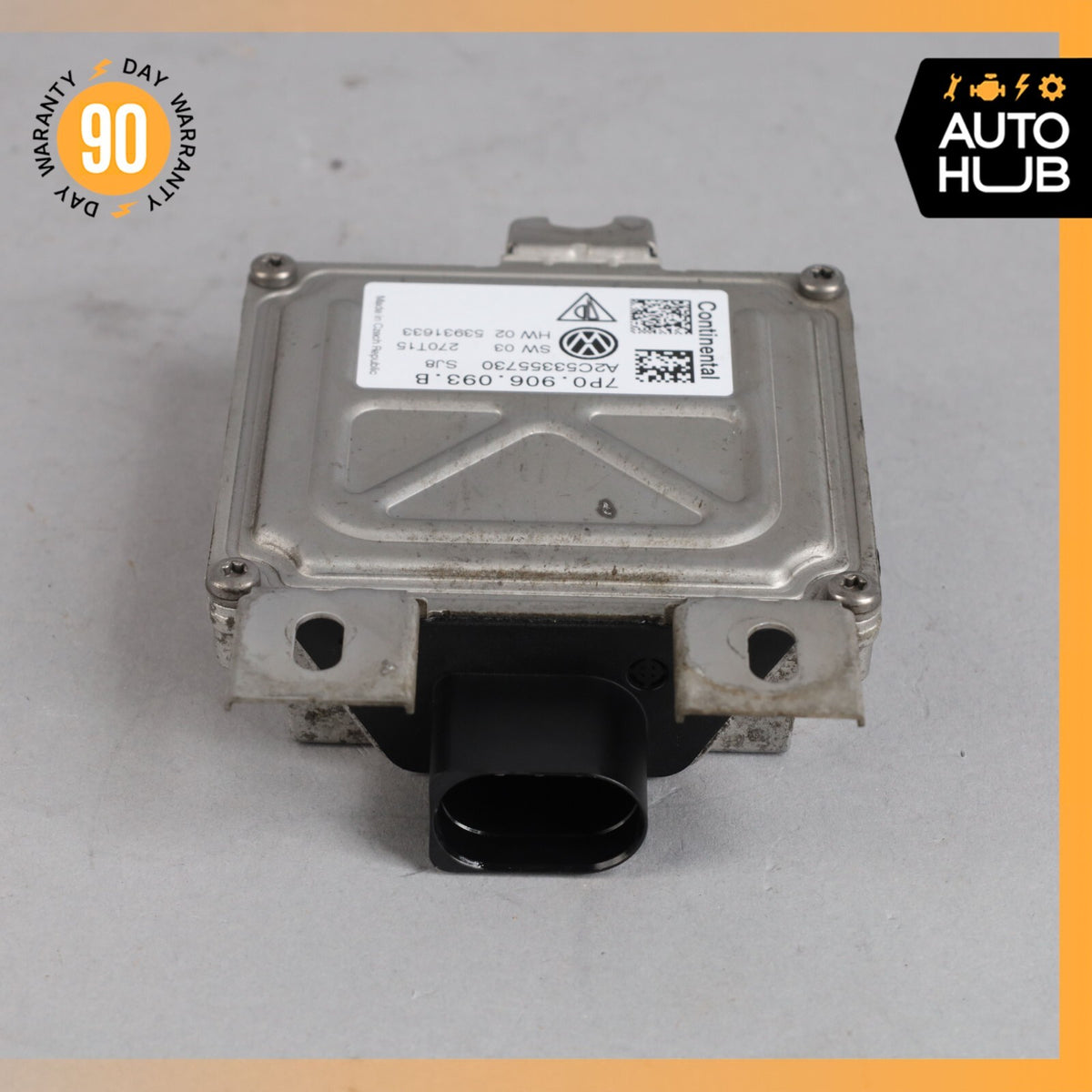 11-18 Porsche Cayenne 958 GTS Turbo Fuel Pump Control Module 7P0906093B OEM - photo 3