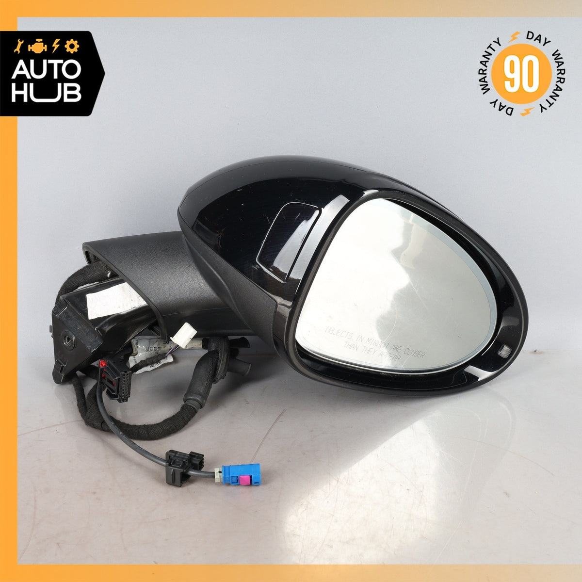 15-18 Porsche Macan 95B Right Rear View Door Mirror w/ Blind Spot & Camera OEM - photo 2