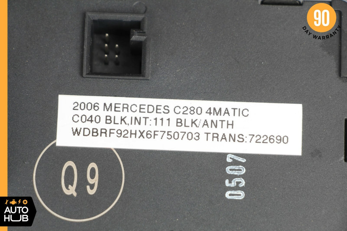 01-07 Mercedes W203 C280 C240 C320 Front Right Door Control Module 2038201285 - photo 6