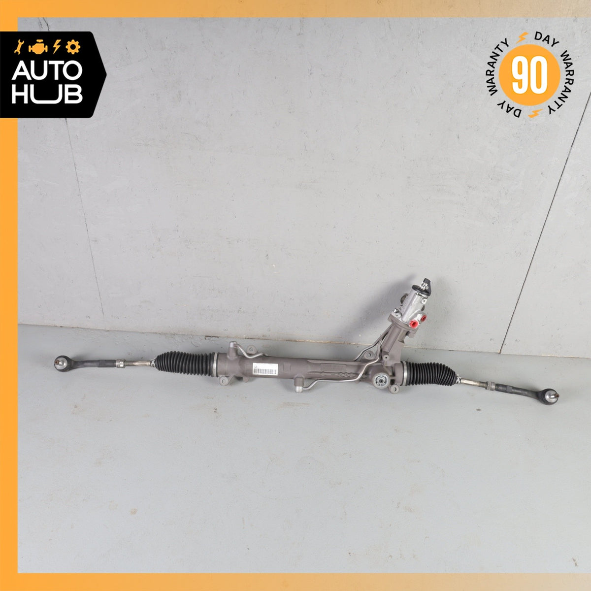04-10 BMW E60 528i 550i 650i RWD Power Steering Rack & Pinion OEM 78k - photo 2