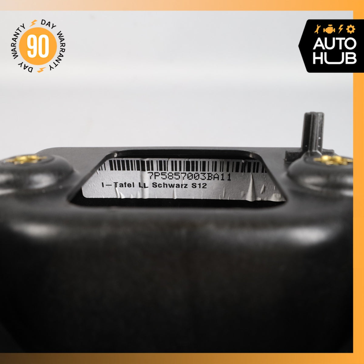 11-18 Porsche Cayenne 958 Upper Dashboard Dash Board Cluster Cover Black OEM - photo 15