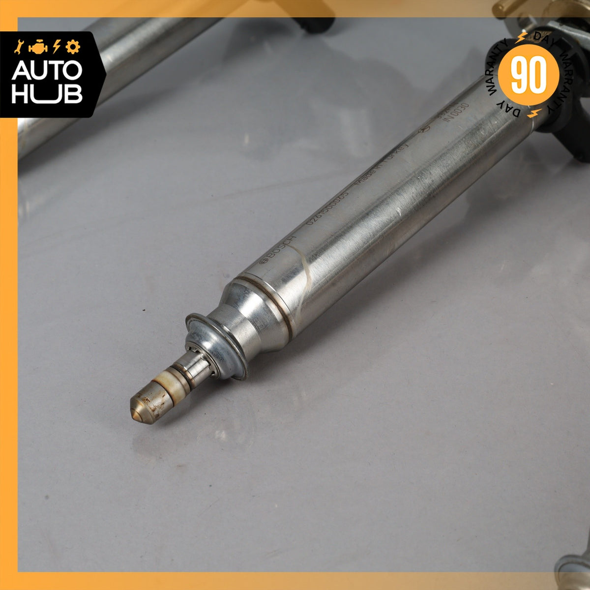 Mercedes W222 S550 CL550 Fuel Injection Rail Line w/ Injectors Left Side OEM - photo 5