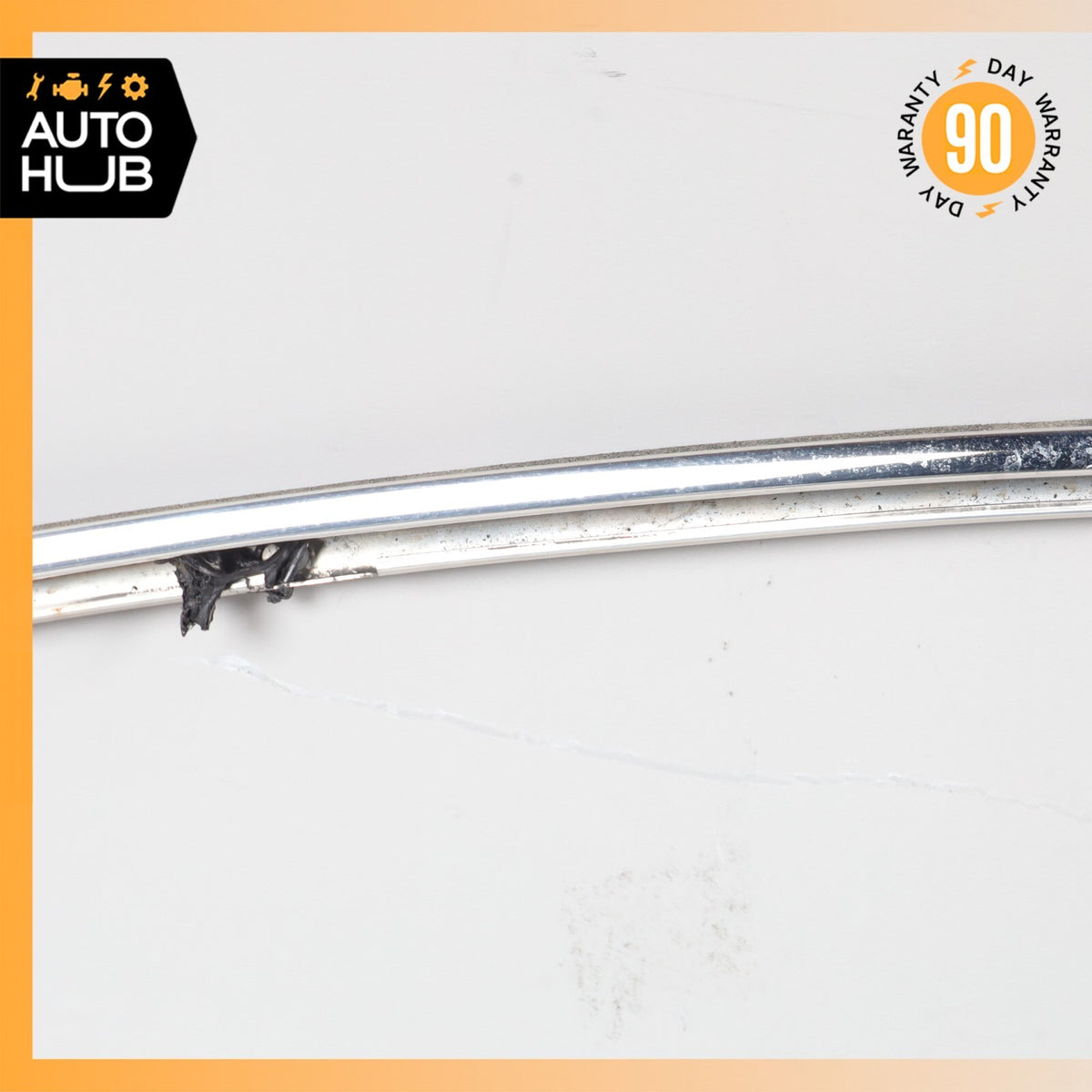 13-15 Aston Martin DB9 Right Passenger Side Window Moulding Strip OEM 35k - photo 6