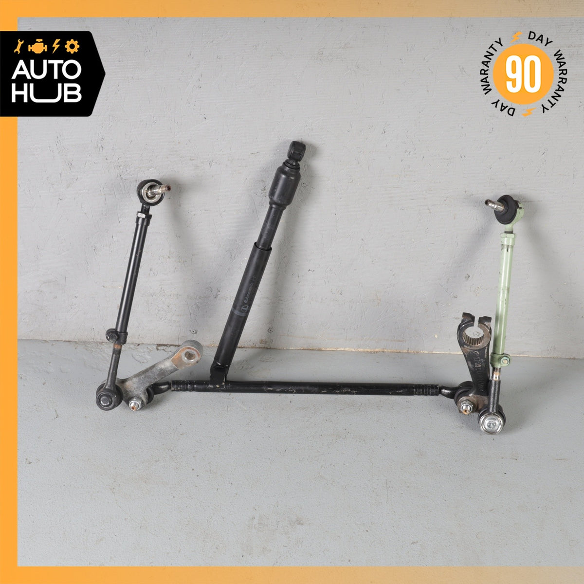 89-95 Mercedes W124 300E E320 Power Steering Rack Gear Linkage Set OEM - photo 10