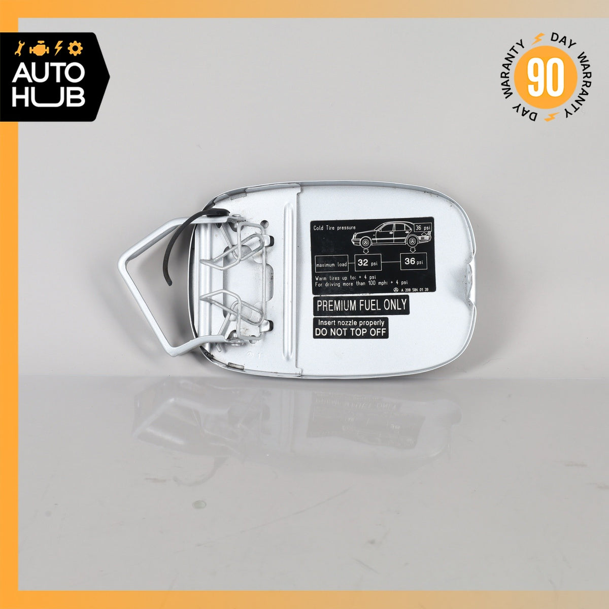98-03 Mercedes W208 CLK320 CLK430 CLK55 AMG Fuel Gas Tank Door Lid Cover OEM - photo 8