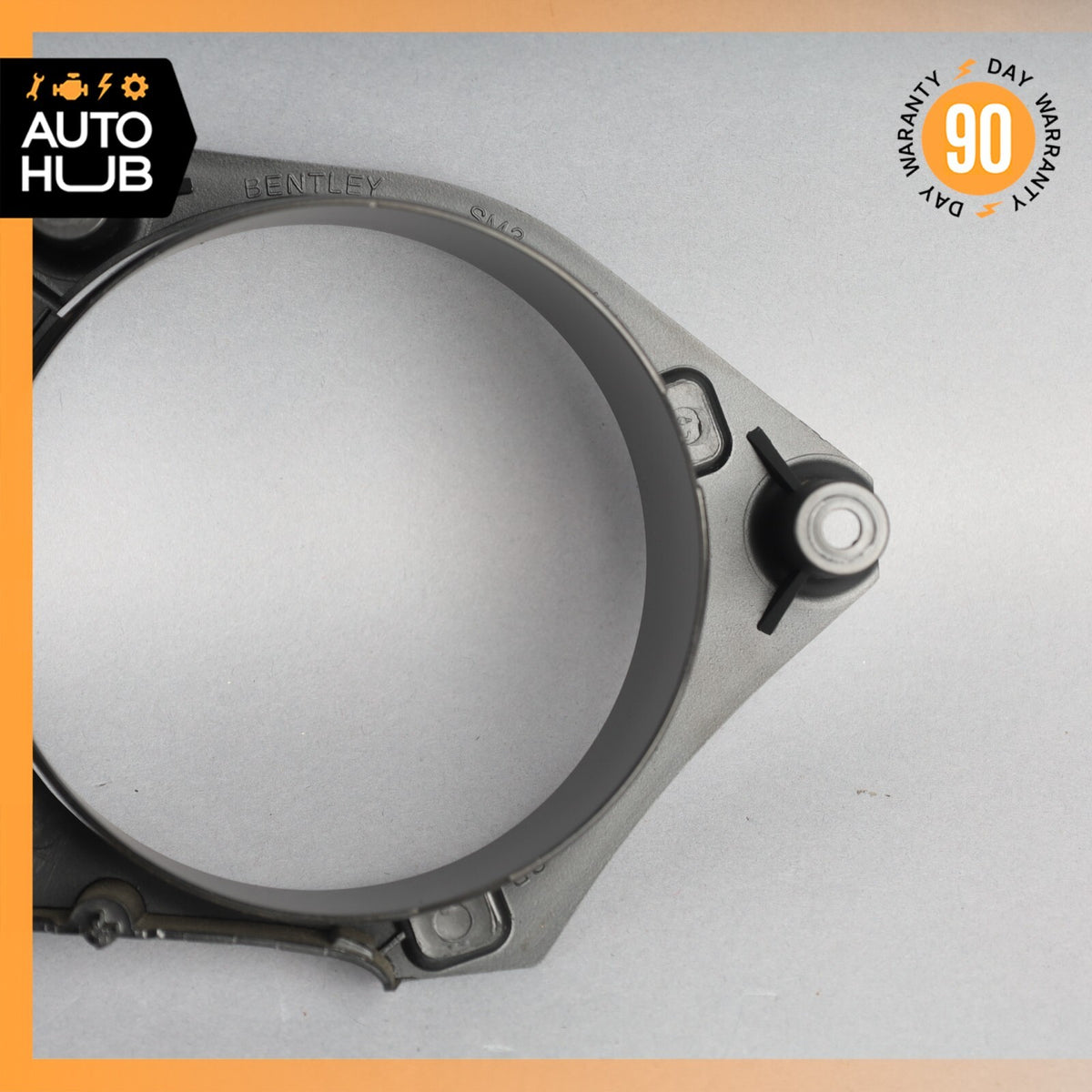 03-13 Bentley Continental GT GTC Instrument Cluster Speedometer Bezel Trim OEM - photo 10