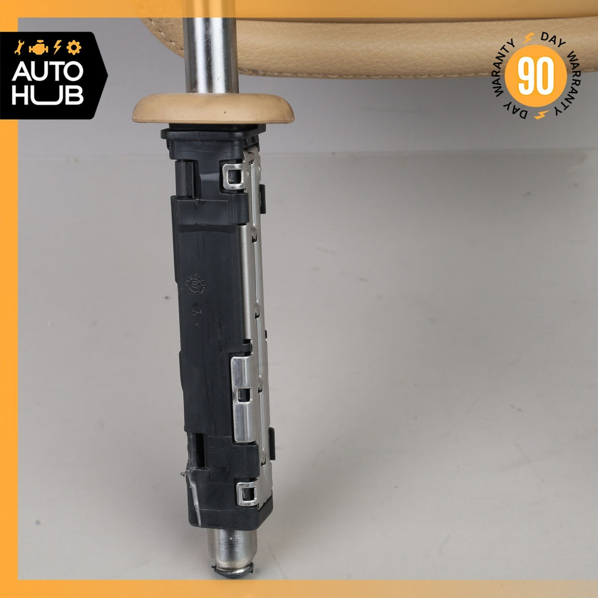 11-14 Porsche Cayenne 958 Hybrid S Front Right Side Headrest Head Rest Beige OEM - photo 13