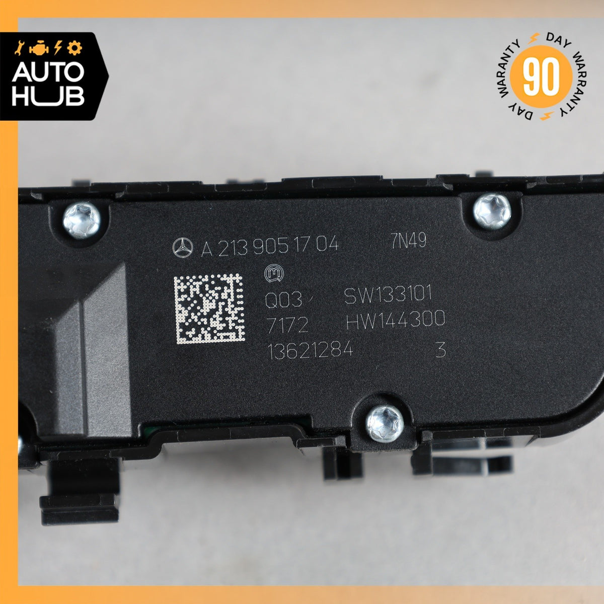 Mercedes W238 E400 Left Side Door Seat Heated / Vented Switch 2139051704 OEM - photo 6