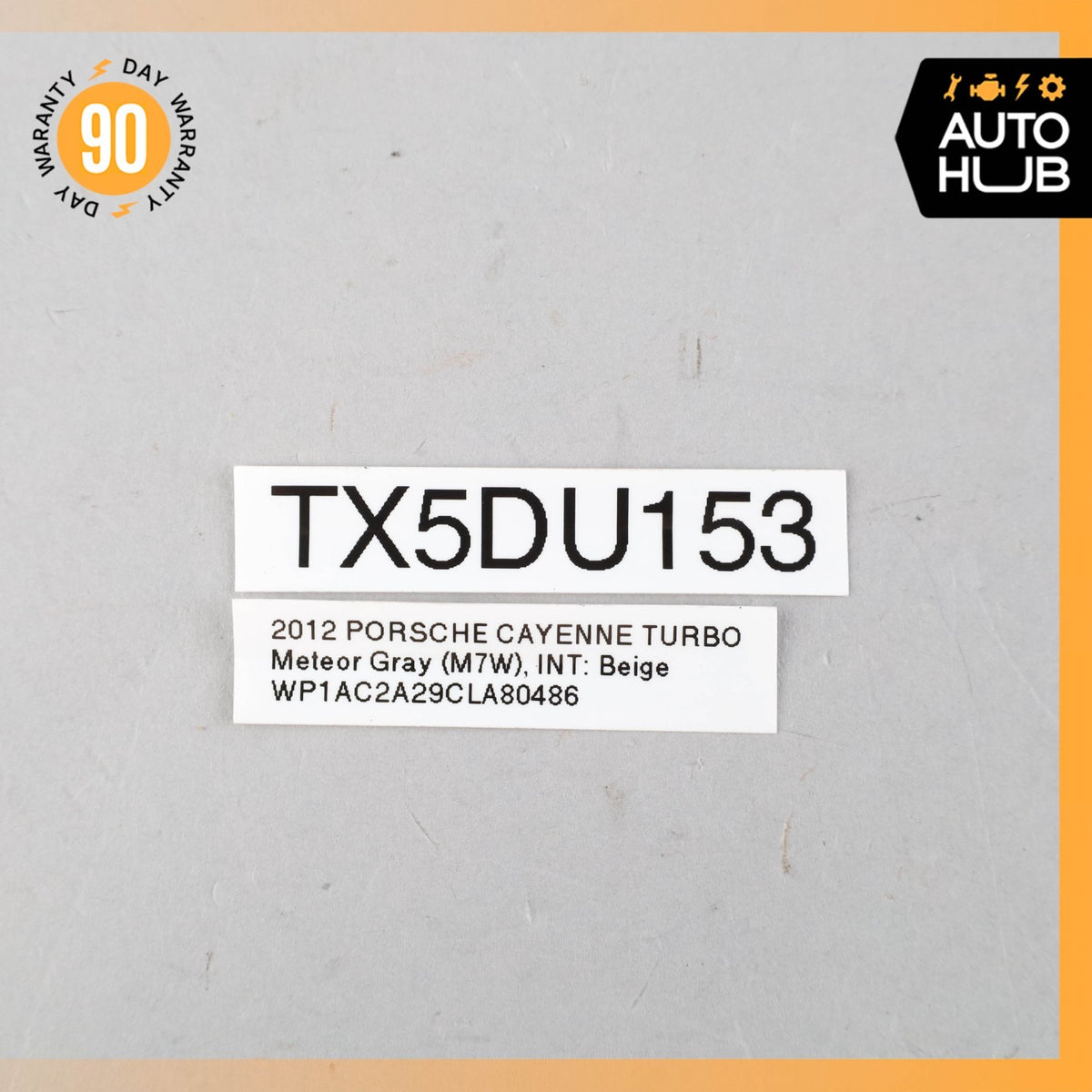 11-18 Porsche Cayenne 958 Turbo 4.8L Oxygen O2 Sensor Lambda Set of 4 OEM - photo 24