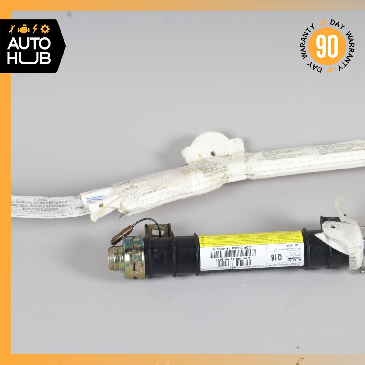 Mercedes W210 E430 E55 AMG Sedan Roof Curtain Airbag Air Bag Right Side OEM - photo 2