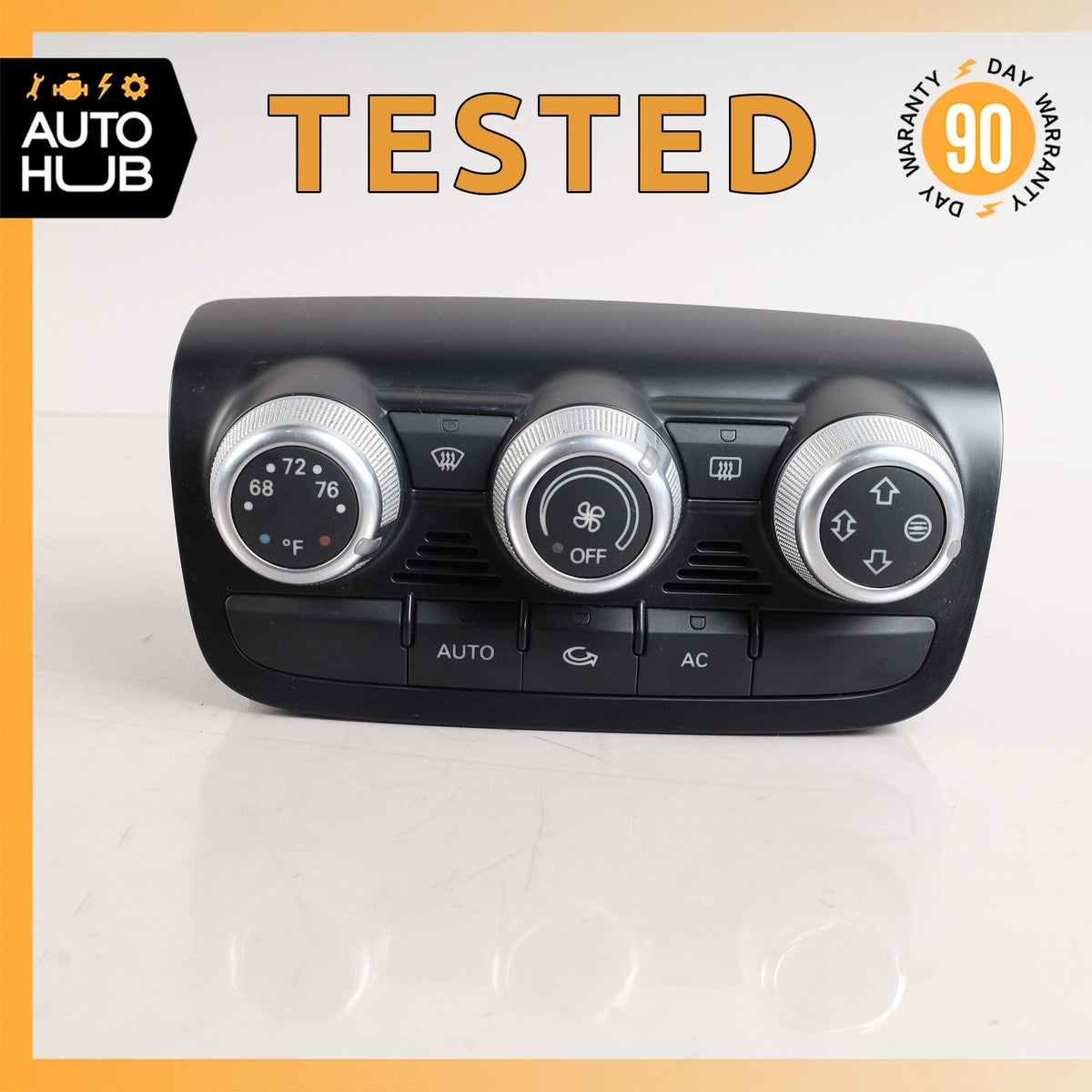 08-15 Audi 8J TT A/C AC Heater Climate Control Switch OEM - photo 1