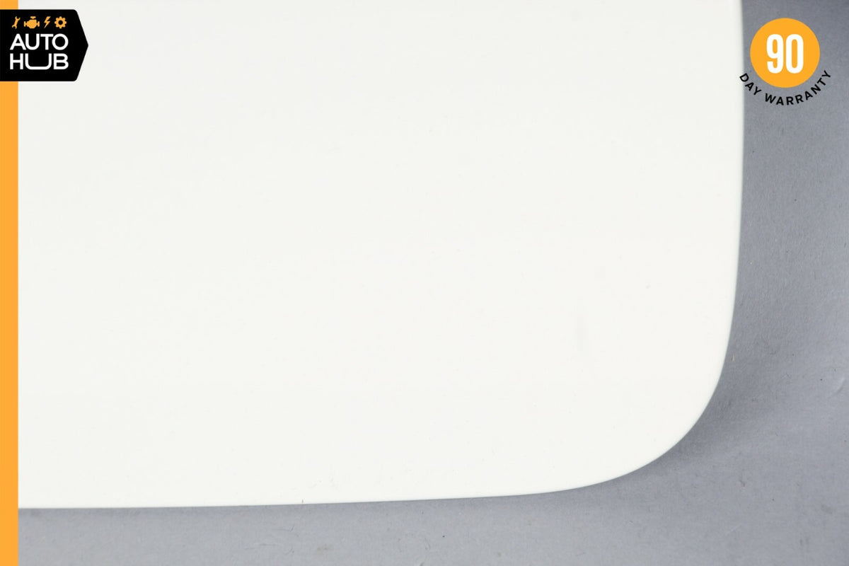 07-13 Mercedes W221 S550 S350 Fuel Door Lid Gas Tank Cover White 2217570006 OEM - photo 5