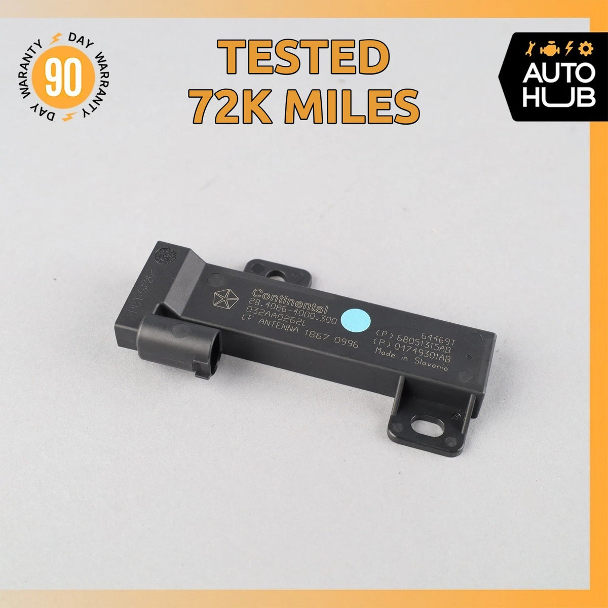 17-23 Alfa Romeo 949 Stelvio  KeyLess Go Antenna Control Module OEM 72k - photo 1