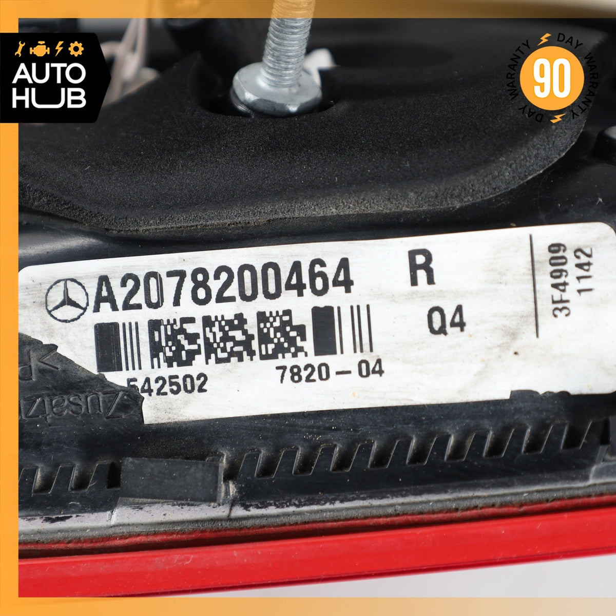 10-13 Mercedes W207 E550 Inner Tail Light Lamp Rear Right Side OEM - photo 14