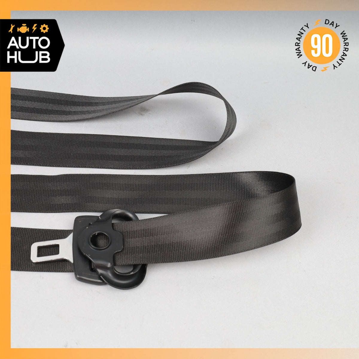 06-13 Bentley Continental Flying Spur Rear Right Side Seat Belt Black OEM - photo 3